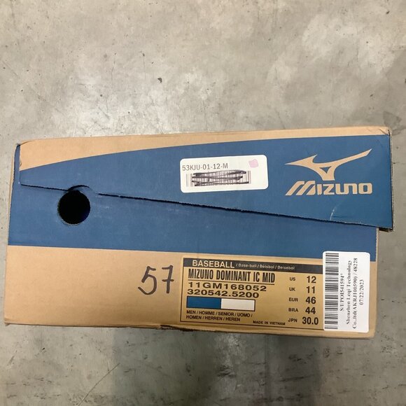 Mizuno Dominant IC Mid Baseball Cleat